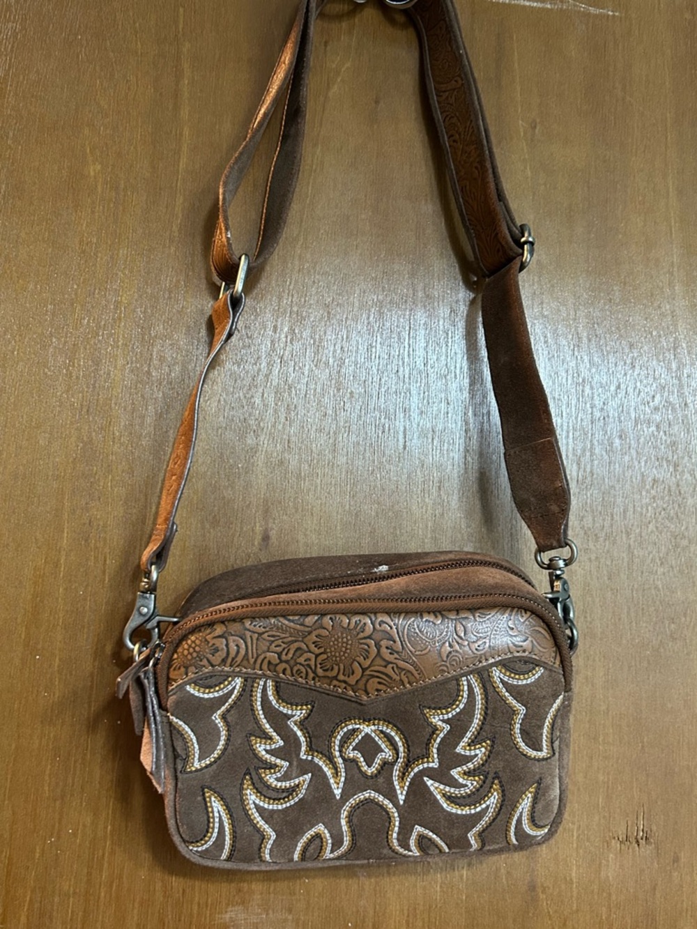 Brown Crossbody MYRA Bag
